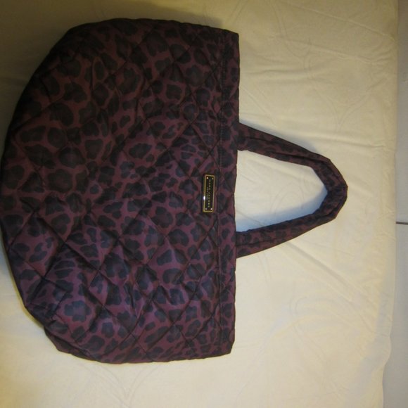 Marc Jacobs Purple Large Leopard Print Tote - Picture 6 of 7